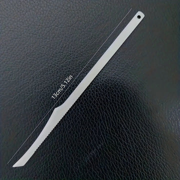 1pc Cuchillo de Acero Inoxidable para Pies - Removedor de Piel Muerta, Afeitadora de Uñas de los Dedos, Raspador de Callos para Pedicura y Cuidado de Pies, Suministros de Pedicura
