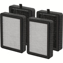2 Pieza Set Ajuste Para LEVOIT LV-H128 Filtro De Purificador De Aire De Reemplazo, 3-en-1 Pre-Filtro, Captura Polvo Humo Polen, Filtro De Carbón Activado, Sistema De Filtración De 3 Etapas, LV-H128-RF Ajuste Para PUURVSAS (HM669A) / ROVACS (RV60)