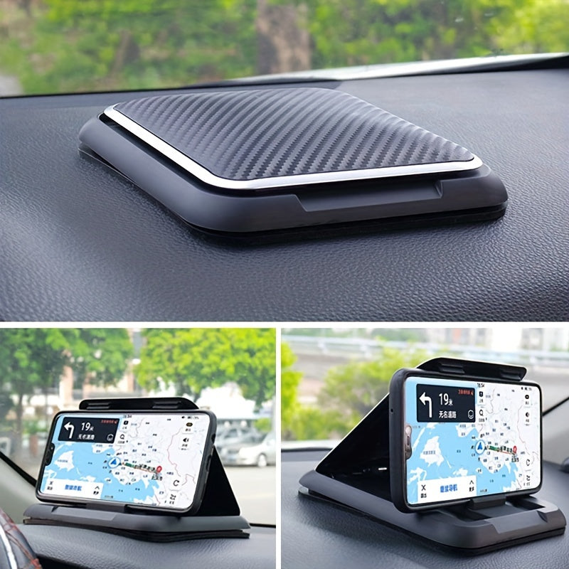 Soporte Universal para Teléfono en el Auto - Sostén Seguramente tu Teléfono en su Lugar con Compatibilidad Universal - Se Adapta Perfectamente a iPhone, Samsung Galaxy y Más Modelos Populares de Teléfonos