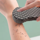 1 esponja exfoliante de baño 3D con diseño de escamas de pescado, doble cara, suave, fácil de limpiar y secado rápido, accesorio para cuidado de la piel con colgador, ideal para spa en casa