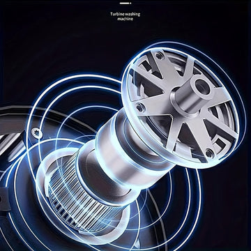 1pc Máquina de lavado portátil mini turbo, pequeña máquina de limpieza, alimentada por USB, lavadora de ropa ligera para calcetines, residencias universitarias y viajes