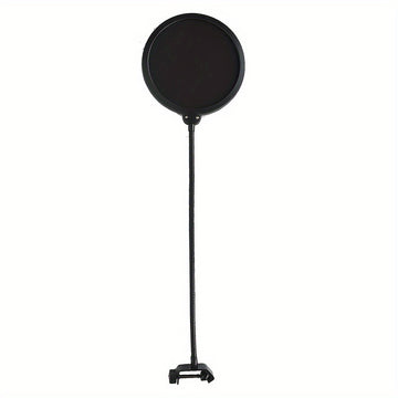 [Viento Doble Capa para Micrófono] Protector de Viento para Micrófono de Doble Capa - Conector XLR para Karaoke, Streaming y Grabación de Podcasts