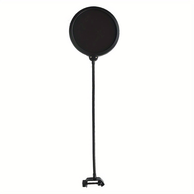 [Viento Doble Capa para Micrófono] Protector de Viento para Micrófono de Doble Capa - Conector XLR para Karaoke, Streaming y Grabación de Podcasts