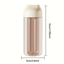 Humidificador Portátil USB con Doble Boquilla - Diseño Mini Compacto, Tanque de Gran Capacidad y Modos Ajustables para Hogar, Oficina, Coche, Dormitorio, Residencia Universitaria - Tanque Transparente y Estética Elegante, Solución de Humedad Alimentado p