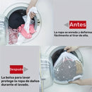 Bolsa de malla para ropa con cierre de cordón, lavable en lavadora, ideal para blusas, calcetines, medias y ropa interior, 4 tamaños disponibles (59.99 cm x 79.98 cm), perfecta para viajes y uso en el hogar