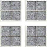 4/6pcs Filtro de Aire de Repuesto para Refrigerador LT120F Compatible con LG Kenmore Elite Reemplazo 46-9918, 469918, 9918, ADQ73214402, ADQ73214403, ADQ73214404, ADQ73334008 LMXS30776S HF17