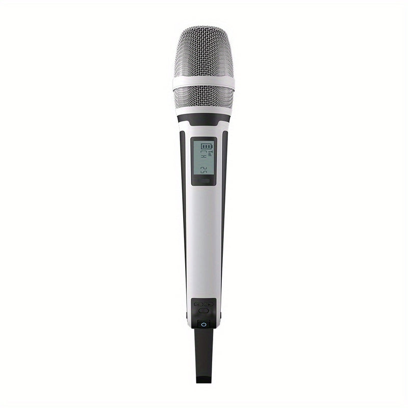 Microfono sin varillas G-MARK SKM9000 Profesional UHF con Frecuencia Ajustable y Carcasa Metálica para Eventos, Enseñanza y Bodas