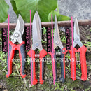 4 piezas de tijeras de poda de acero inoxidable para jardín, cortadoras manuales duraderas para ramas, frutas y flores, estilo contemporáneo, no eléctricas, diseño ergonómico, adecuadas para uso en húmedo o seco