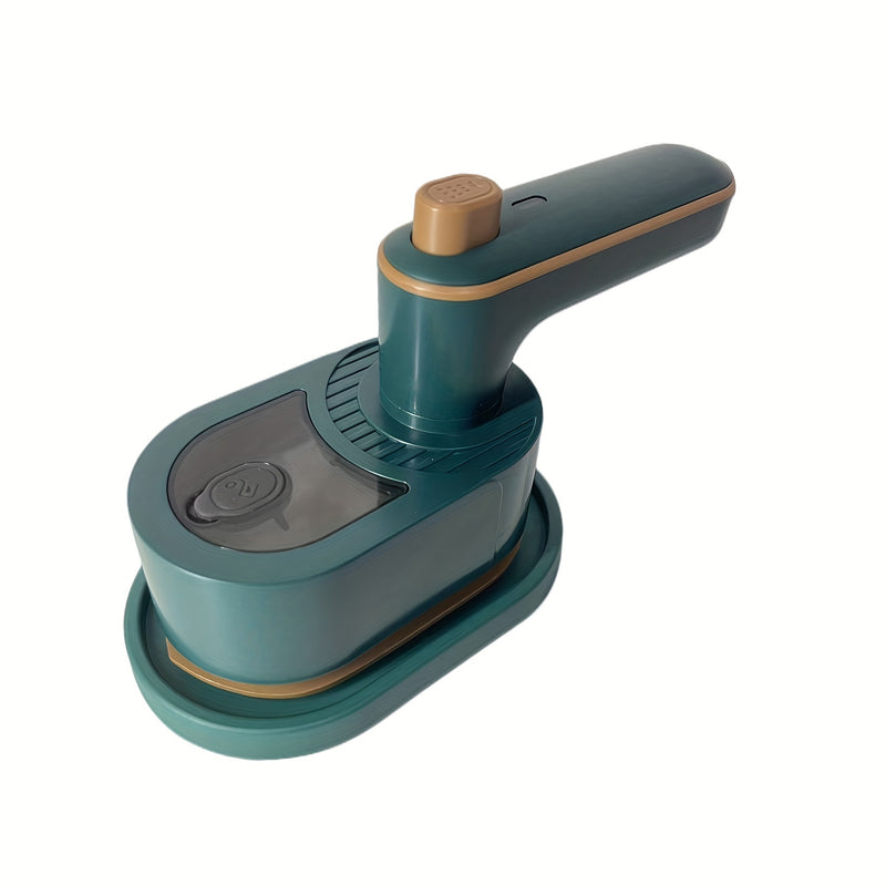 Plancha de vapor portátil compacta, mini plancha de viaje con calentamiento rápido, plancha plegable y giratoria para ropa, plancha de vapor manual liviana