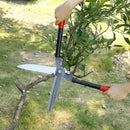 1 pieza de cortaespines profesional para jardinería - Hoja de acero de alta calidad, mango ergonómico antideslizante, ligero y ultra afilado para podar árboles frutales, arbustos, césped | Regalo ideal para el Día del Padre, herramienta de poda de árbole