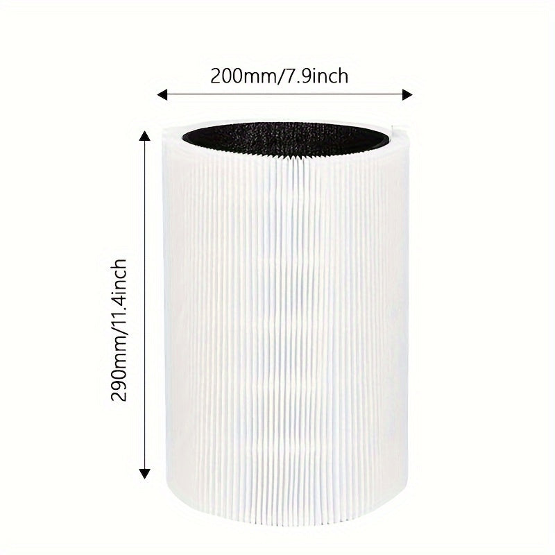 Filtro de Repuesto Genuino Blueair Blue Pure Serie 411 - Carbón Activado y Filtración de Partículas, Compatible con Modelos Auto, 411 y 411+