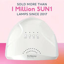 Lámpara de uñas Sun One - LED de alta potencia, sensor inteligente, temporizador de 3 modos, plástico hipoalergénico, secador de uñas profesional para resina y gel, cuidado de uñas | Lámpara de uñas moderna | Diseño elegante, secador de uñas