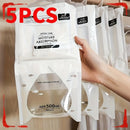 Paquete de 5 Bolsas Deshumidificantes Grandes, 500g Absorbente de Humedad para Ropa, Deshumidificador Sin Electricidad para Armario y Hogar, Control de Humedad, Bolsa Absorbente sin Suministro Eléctrico