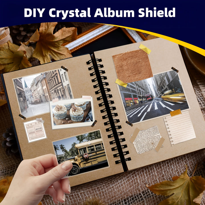 1 Rollo de Forro Autoadhesivo Transparente para Cajones - Película Vinílica Mate, Impermeable y Resistente al Calor, Cubierta Protectora Multiusos para Armarios de Cocina, Estantes, Baño - Antideslizante, Fácil de Limpiar, Cobertura Transparente