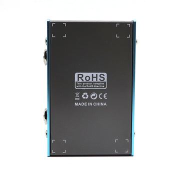 Pedal de Ecualizador de 10 Bandas para Guitarra y Bajo con True Bypass, Efectos de 31.25Hz a 16kHz