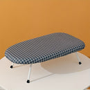 Portable Foldable Mini Ironing Board with Elegant Floral pattern - Lightweight Compact Ironing Board for Home, Travel, Apartments - Sturdy Construction, Space-Saving Design for Laundry, Clothes, Linens - Ideal for Small Spaces & On-the-Go Ironing, Home E