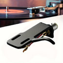 Carcaj de Tocadiscos para Ortofon y Cartuchos Profesionales - Soporte de Aleación de Aluminio de Alta Calidad con Conexión de 4 Cables e Incluye Destornillador, Mejora para Equipos de Audio, Acabado Elegante, Diseño Moderno, Materiales Premium, Para Afic