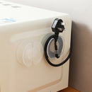 1 pieza, soporte de bobinador de cables transparente para freidor de aire, cafetera y auriculares - Organizador de cables de plástico duradero con diseño transparente, sujeción segura para un manejo seguro de cables, accesorio de electrodoméstico de coci