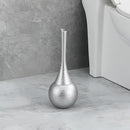 [Cepillo de Inodoro Elegante Dorado] Soporte de Cepillo de Inodoro Elegante de Pie Reutilizable Dorado - Herramienta de Limpieza de Baño de Múltiples Componentes, Herramienta de Limpieza de Inodoro, Accesorios de Baño