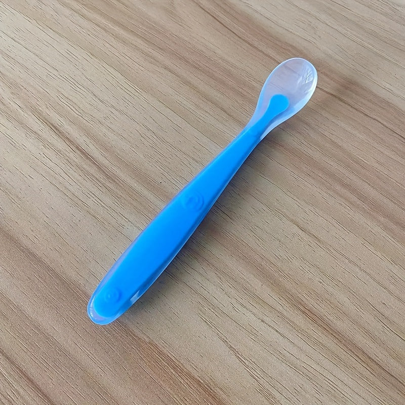 Cuchara de silicona suave para cabeza: 2 cm/0.79 pulg, 3.5 cm/1.38 pulg, 15.5 cm/6.1 pulg, 11.5 cm/0.59 pulg - Utensilio de cocina y comedor - Material de silicona