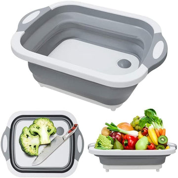 Tabla de Cortar Plegable con Colador