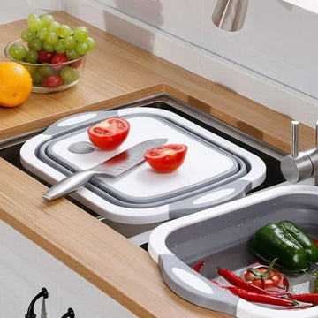 Tabla de Cortar Plegable con Colador
