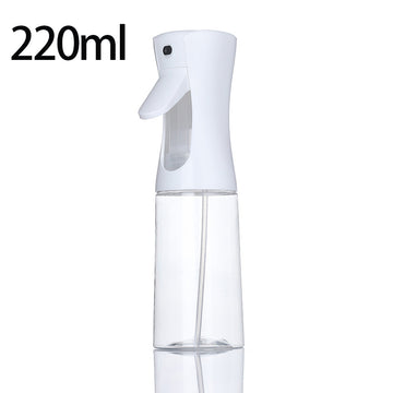 1 pza. 220ml/320ml Botella pulverizadora de aceite de oliva de cocina de alta presión a prueba de fugas para barbacoa, freidora de aire, aceite pulverizador para acampar, herramienta de cocina