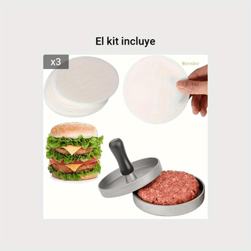 Hoja de Papel para Hornear Antiadherente Redonda de 12.5 cm Blanco 100 piezas Círculos Papel para Hamburguesas (4.72'') para Separar Hamburguesas, Galletas y Otros Alimentos Durante el Almacenamiento y Congelación, Utensilios de Cocina, Suministros de Co