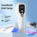 Linterna Portátil para Uñas con Temporizador LCD - Modo Doble 60s/90s, Secador de Gel LED con Carga Rápida USB, Compatible con Todos los Esmaltes y Diseños de Arte en Uñas, Estilo Compacto, Construcción Duradera, Plástico de Alta Calidad, Ideal para Mani