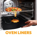 1pc/2pcs/4pcs Forros Para Horno, Estera Reutilizable Para Horno De Microondas, Resistente A Altas Temperaturas, Espesor De 0,2 Mm, Antiadherente, Para El Fondo Del Horno O Microondas, Fácil De Lavar