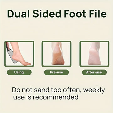 1/2/4 Piezas Lima de Pies Doble Cara Acero Inoxidable Herramienta Profesional para Pedicura con Removedor y Vaso Lavador, Diseño Antideslizante, Adecuado para Mujeres, Hombres, Todos