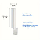 Antena Celular Omni 4G LTE de Alta Ganancia 698-2700MHz 28dBi con Conector Hembra N Montable en Pared para Amplificador de Señal/Router/Punto de Acceso - Compatible con Cámaras Espía SPYPOINT, TACTACAM y Más, Equipo de Conectividad de Red | Diseño Compac
