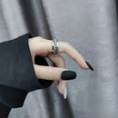 1 pieza, Anillo de Cadena Giratorio Creativo, Abrebotellas, Diseño Sencillo, Regalo de Navidad