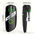 Sistema de guitarra inalámbrico WESTSHELL G5 - Digital, recargable, receptor/transmisor inalámbrico para guitarra y bajo sin interferencias, construcción metálica, negro, pedal de efectos de guitarra