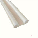 Sellador de puerta inferior PS: 30 mm/1,18 pulgadas x 55 mm/2,17 pulgadas x 105 mm/4,13 pulgadas - Adecuado para puertas delgadas - Sello de puerta insonorizado y resistente a la intemperie