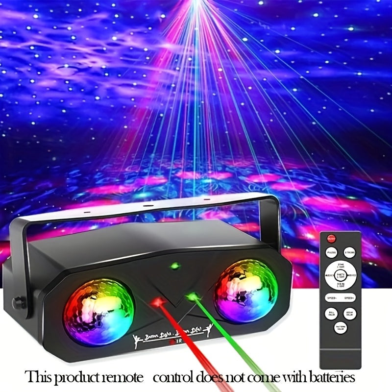 Tira de luces láser LED con alimentación USB, aluminio negro, ≥0.4mW y <1mW, ≤36V, con control remoto, para fiestas DJ, presentaciones en escenario, bodas, iglesias, discotecas, fiestas en casa, reuniones con amigos, Día de San Valentín, iluminación escé