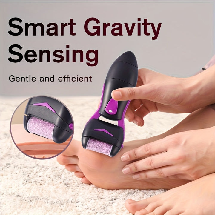 Extracción eléctrica recargable con aspiradora de polvo - Kit de cuidado de pies profesional para eliminar la piel muerta, perfecto como regalo de día del padre.
