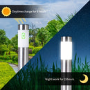 4 Luces Solares LED para Jardín, Encendido/Apagado Automático con Construcción Metálica Duradera y Acabado Mate, Instalación con Estaca para Suelo - Regalo de Halloween o Navidad para Patio, Pasillo o Césped