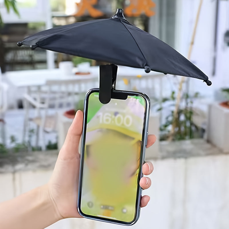 Soporte para Teléfono Exterior - Impermeable y Resistente a UV con Base de Abrazadera | Montura Ajustable de Acero Inoxidable para Camping/Senderismo/Vlogging