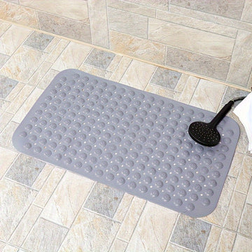 Tapete Antideslizante Para Baño, Tapete Antideslizante Para Pies En El Hogar Con Agujeros De Drenaje, Suministros De Baño