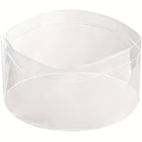 1pc Cubeta Portátil Plegable, Lavabo para Pies, Cubo de Agua Transparente, Recipiente para Pesca, Bandeja Colapsable, Cuenco para Ropa y Cara, Ideal para Viajes, Excursiones y Camping