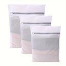 1/2/3/5 Piezas, Bolsa De Lavandería De Malla Para Prendas Delicadas, Adecuada Para Ropa Delicada, Bolsa De Lavado Para Lavadora, Adecuada Para Ropa Interior, Sujetador, Calcetines, Ropa Interior, Ropa, Bolsa De Almacenamiento De Viaje