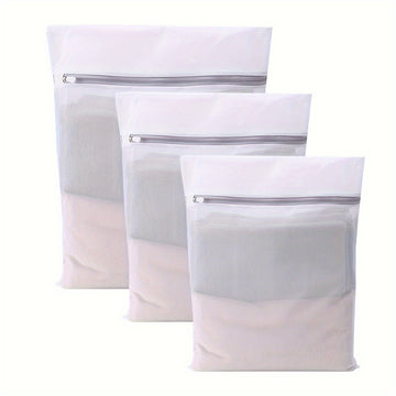 1/2/3/5 Piezas, Bolsa De Lavandería De Malla Para Prendas Delicadas, Adecuada Para Ropa Delicada, Bolsa De Lavado Para Lavadora, Adecuada Para Ropa Interior, Sujetador, Calcetines, Ropa Interior, Ropa, Bolsa De Almacenamiento De Viaje