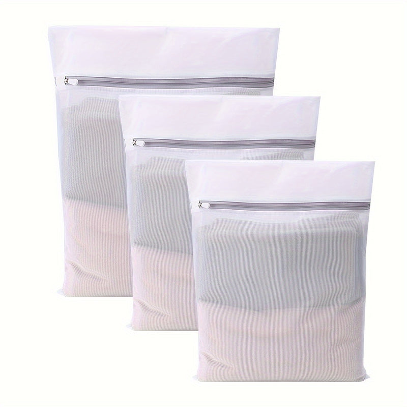 1/2/3/5 Piezas, Bolsa De Lavandería De Malla Para Prendas Delicadas, Adecuada Para Ropa Delicada, Bolsa De Lavado Para Lavadora, Adecuada Para Ropa Interior, Sujetador, Calcetines, Ropa Interior, Ropa, Bolsa De Almacenamiento De Viaje