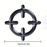 2 piezas de soportes de cubierta de horno de metal de alta resistencia con agarre antideslizante y ajuste seguro para teteras, tazas de café, teteras - Ideal para hogares, restaurantes, cafeterías, hornos para teteras, soporte de cubierta de tetera, aspe