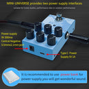 Pedal de Reverb Digital M-VAVE para Guitarras Eléctricas - 9 Efectos de Sonido, Alimentación USB y DC, Pedal Compacto Azul con Potenciómetros para Todo Estilo Musical - Mejora el Tono, Regalo Perfecto para Musicians