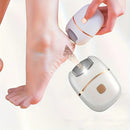 Eliminador eléctrico recargable y molinillo de pies - Con alimentación USB para exfoliación suave, diseño portátil con cabezas intercambiables para uso en casa y viajes, compacto y ligero, eliminador eléctrico portátil, herramienta de cuidado de pies, es