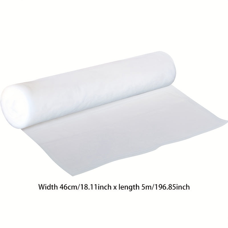 1 Rollo - Filtro de Campana Extractora No Tejido Resistente a Altas Temperaturas, 18.11x196.85/393.7in - Malla Protectora de Grasa y Humo de Fácil Instalación para la Seguridad en la Cocina