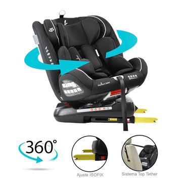 SILLA CARRO BEBÉ EOS 360° NEGRO PREMIUM BABY