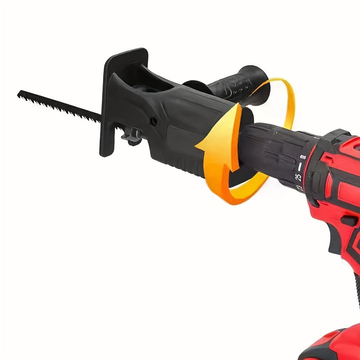 Sierra Recíproca Universal Multifuncional de Mano con Conversor de Taladro de Hoja - Ideal para Renovaciones de Hogar y Proyectos DIY - Regalo Perfecto para Hacedores de Cosas y Enthusiastas DIY